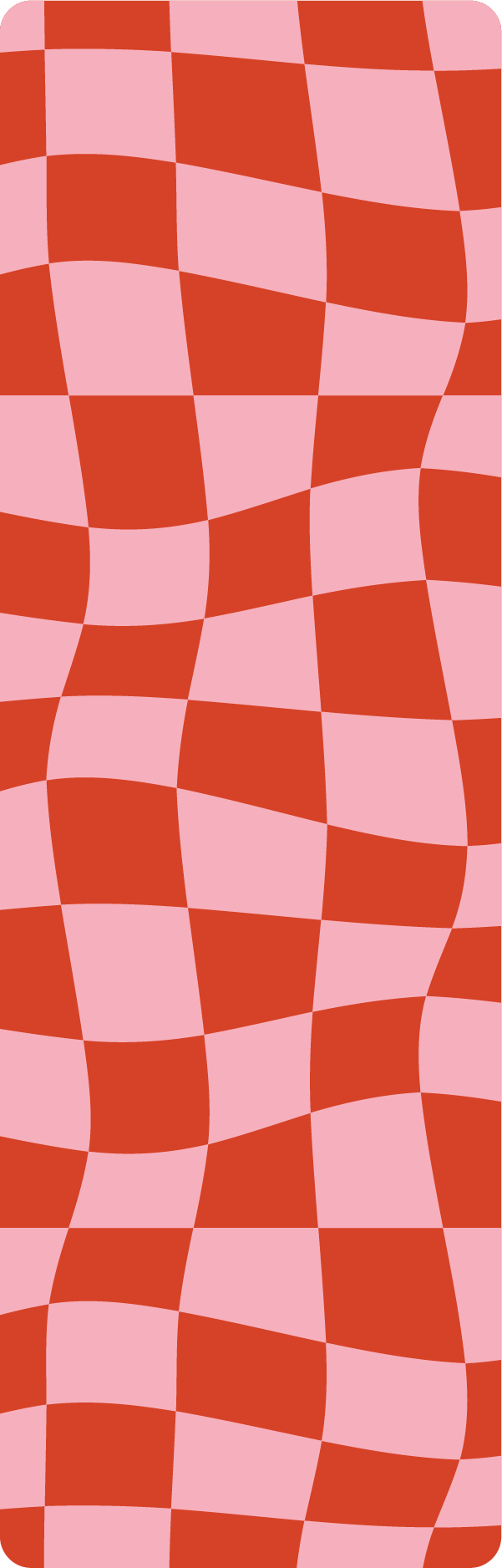 Wonky Checkers Bookmark