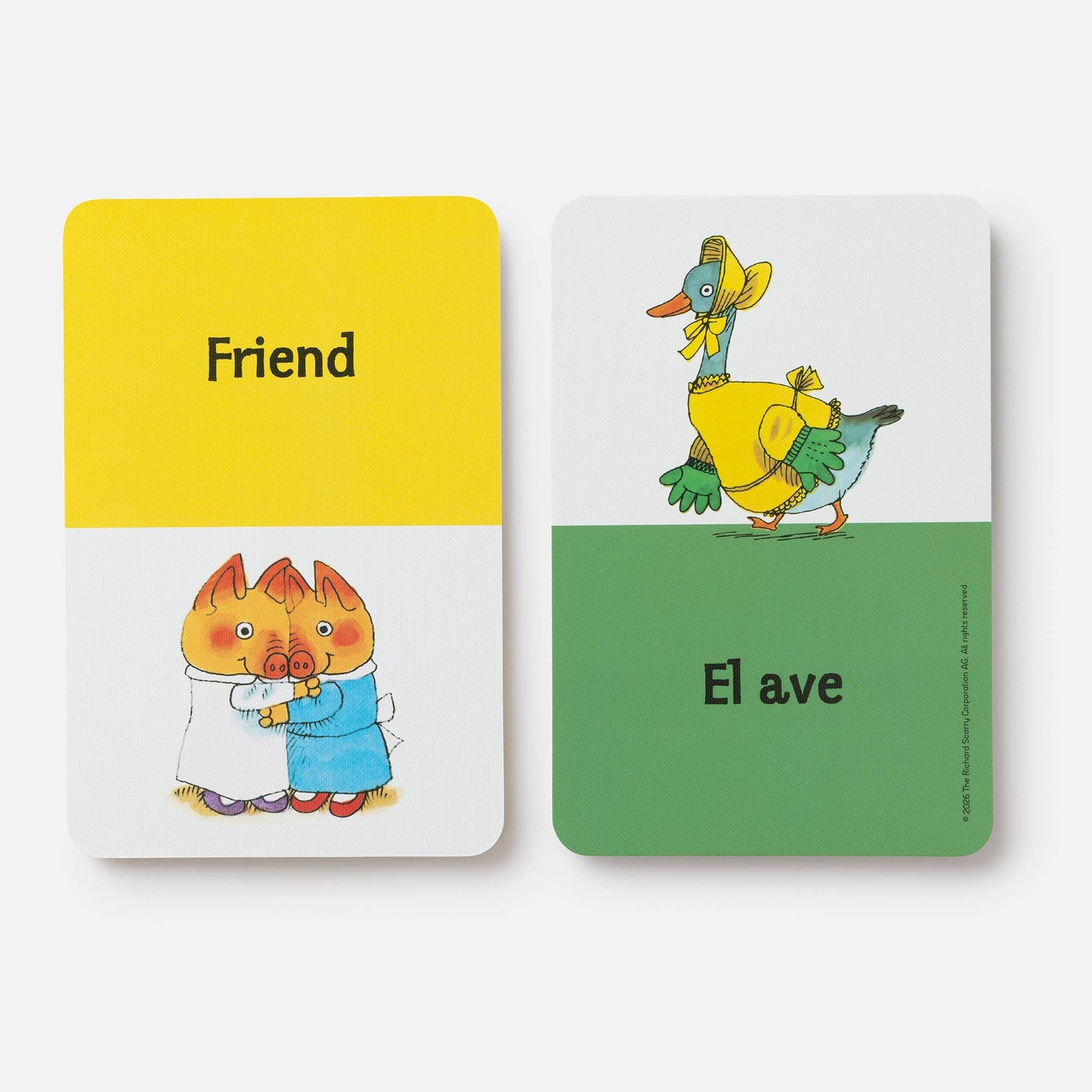 Richard Scarry Bilingual Flashcards
