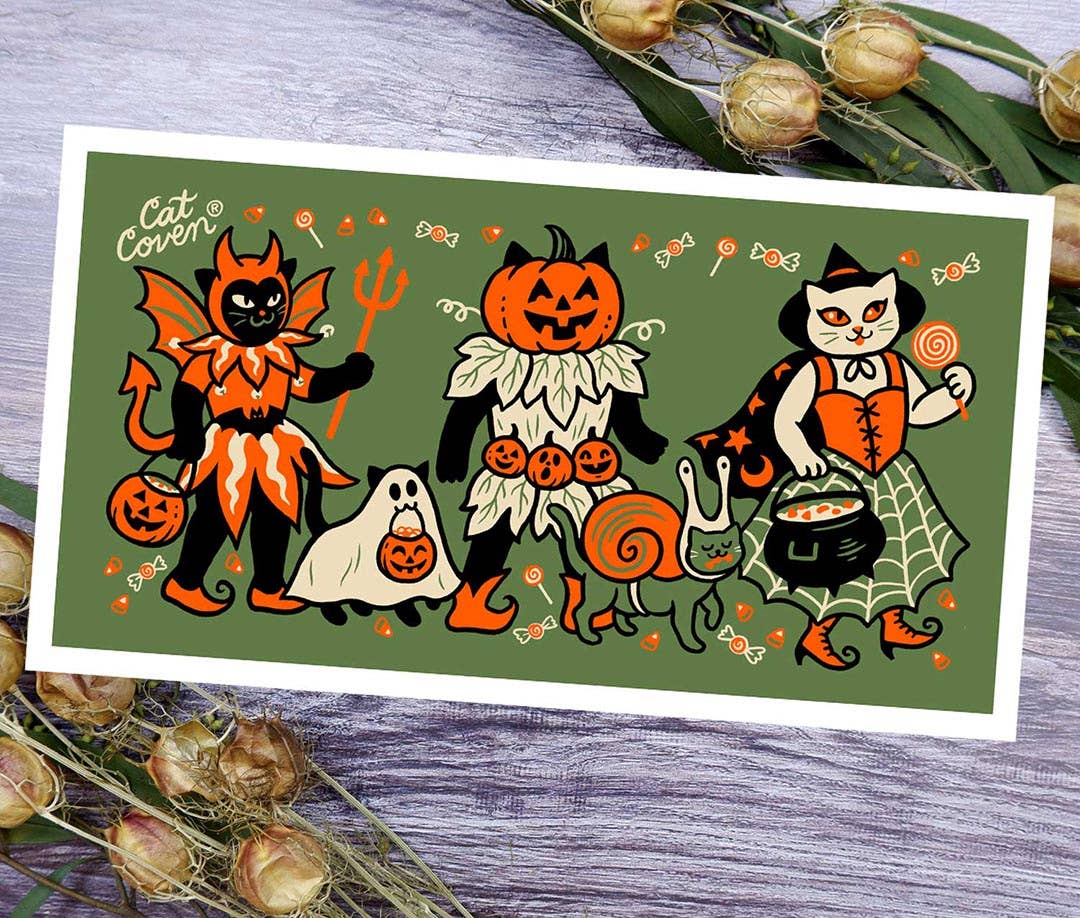 Costume Cats print