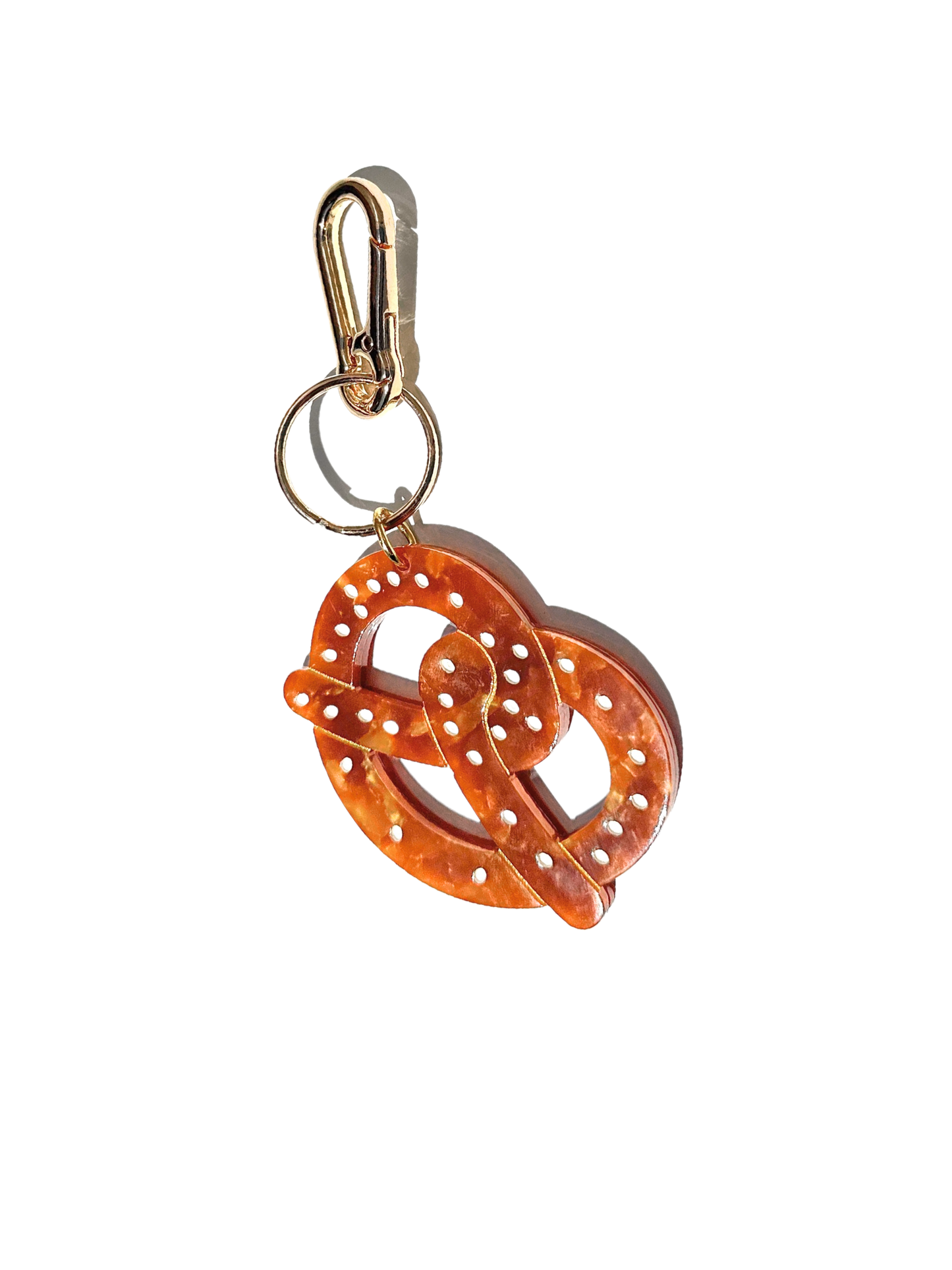 Pretzel Keychain