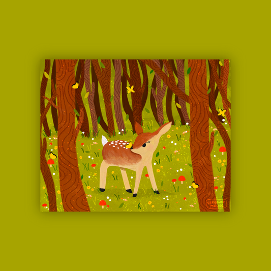 Fawn print