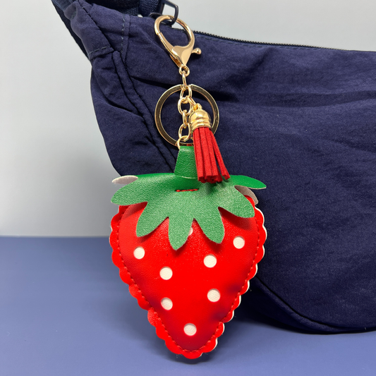 Strawberry Oversized Keychain
