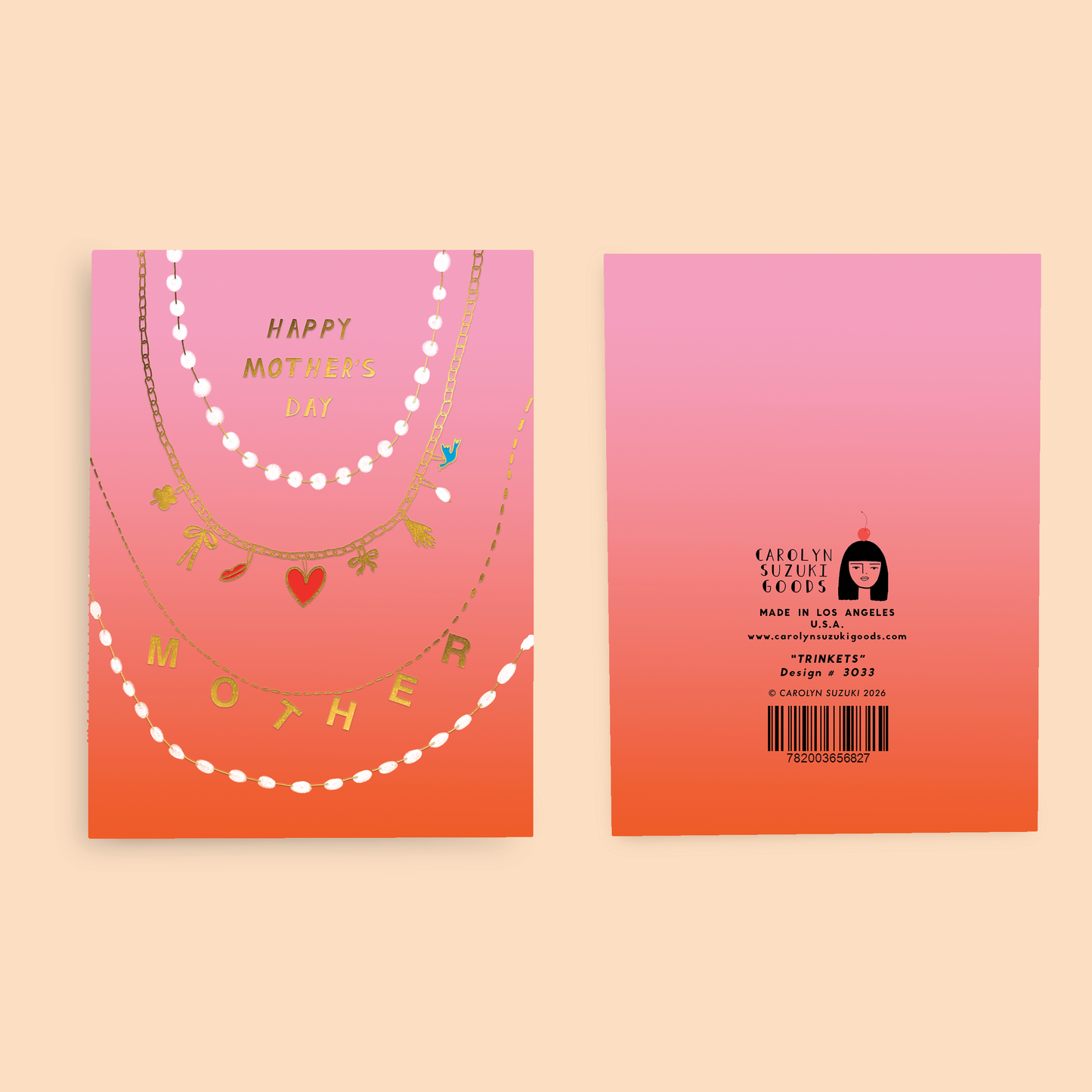 Trinkets - Mother's Day Card