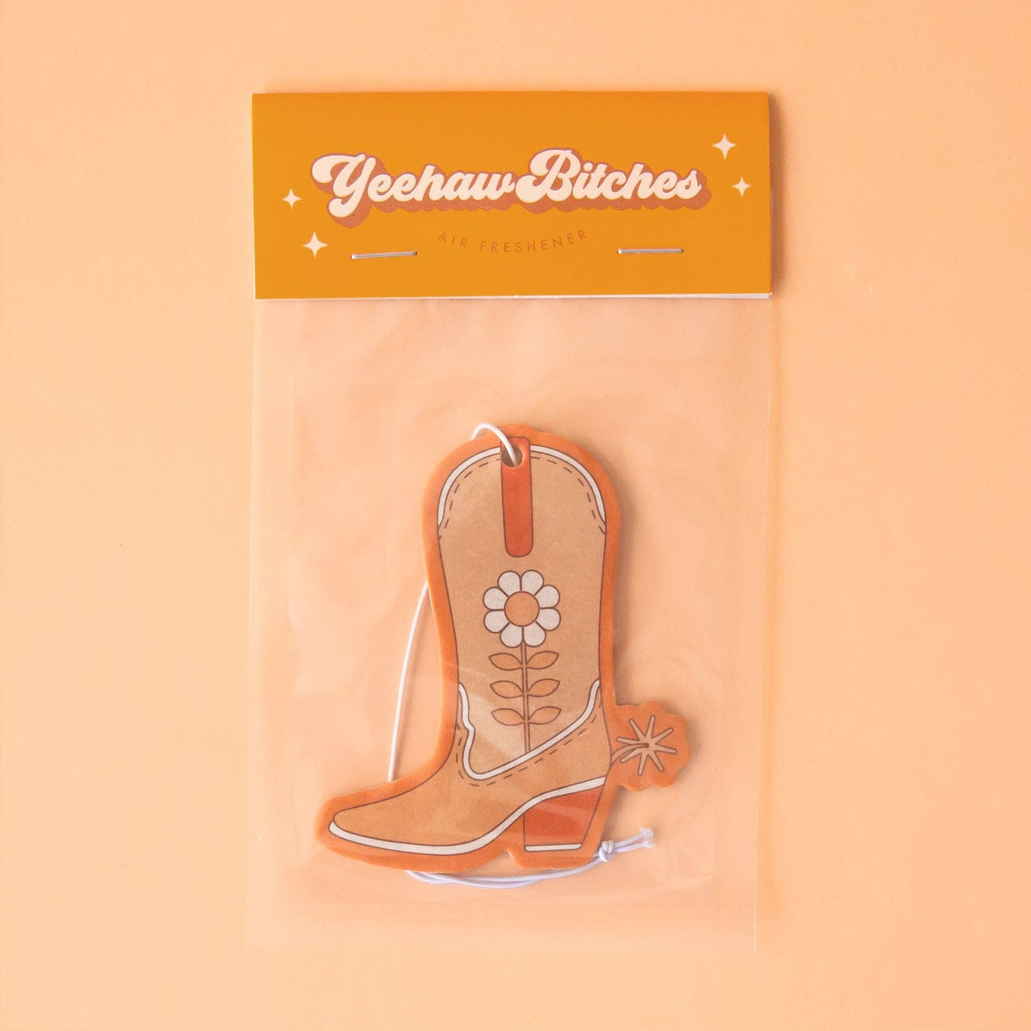 Yeehaw Cowgirl Boot Air Freshener