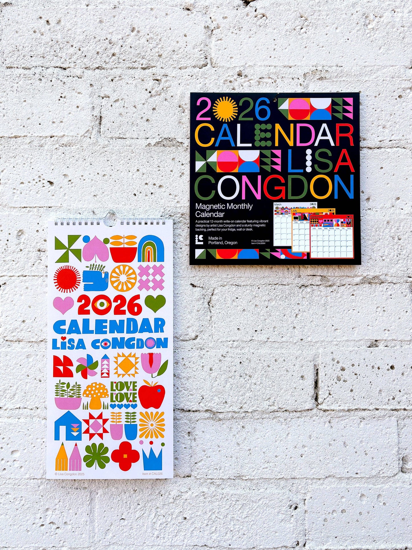 2026 Magnetic Calendar