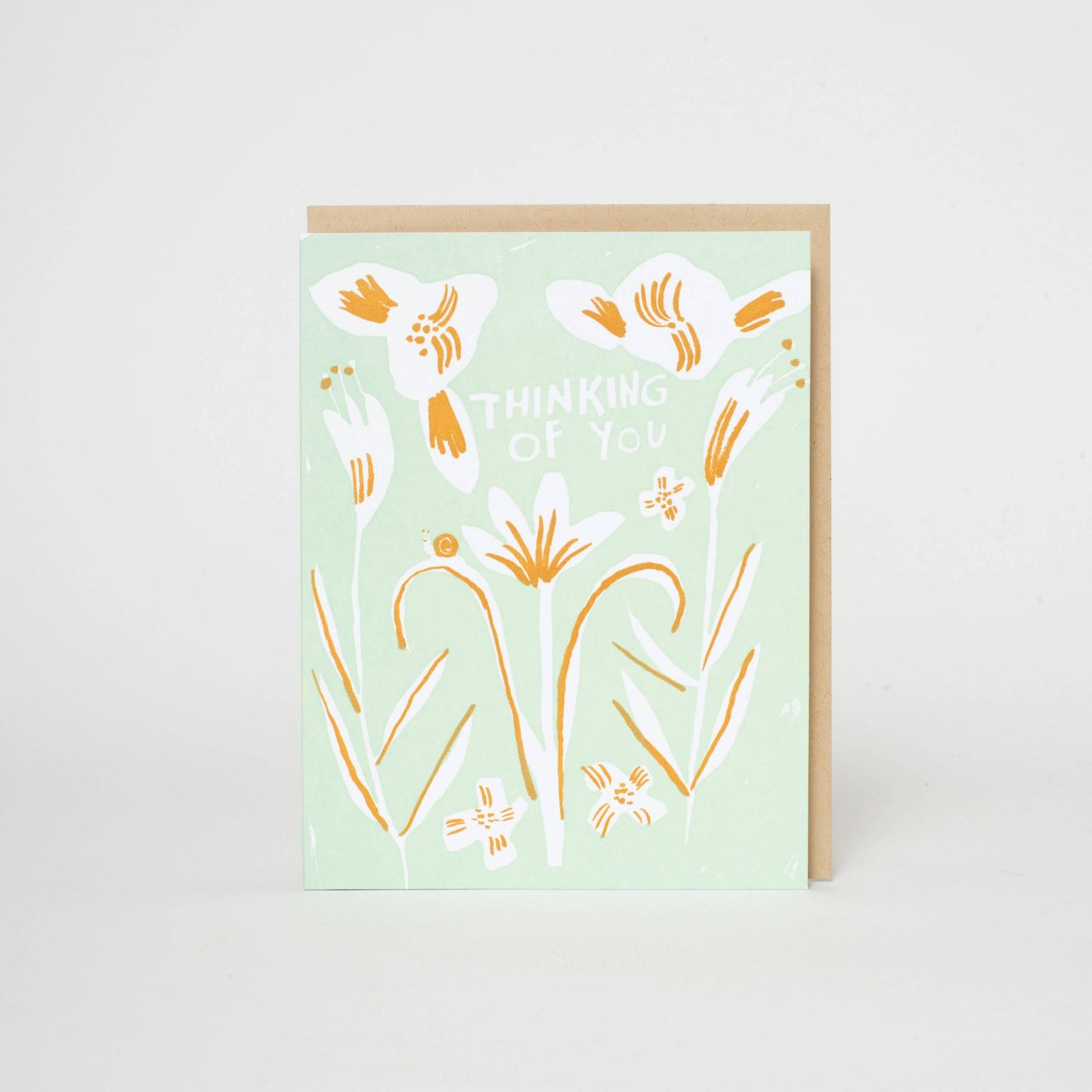 Thinking of You Lilies card