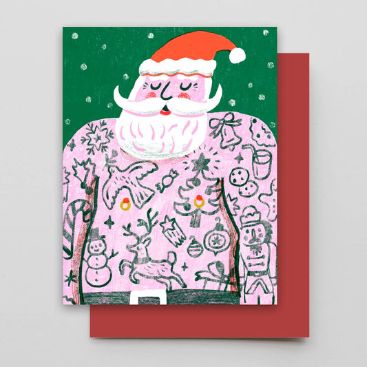 Santa Daddy card