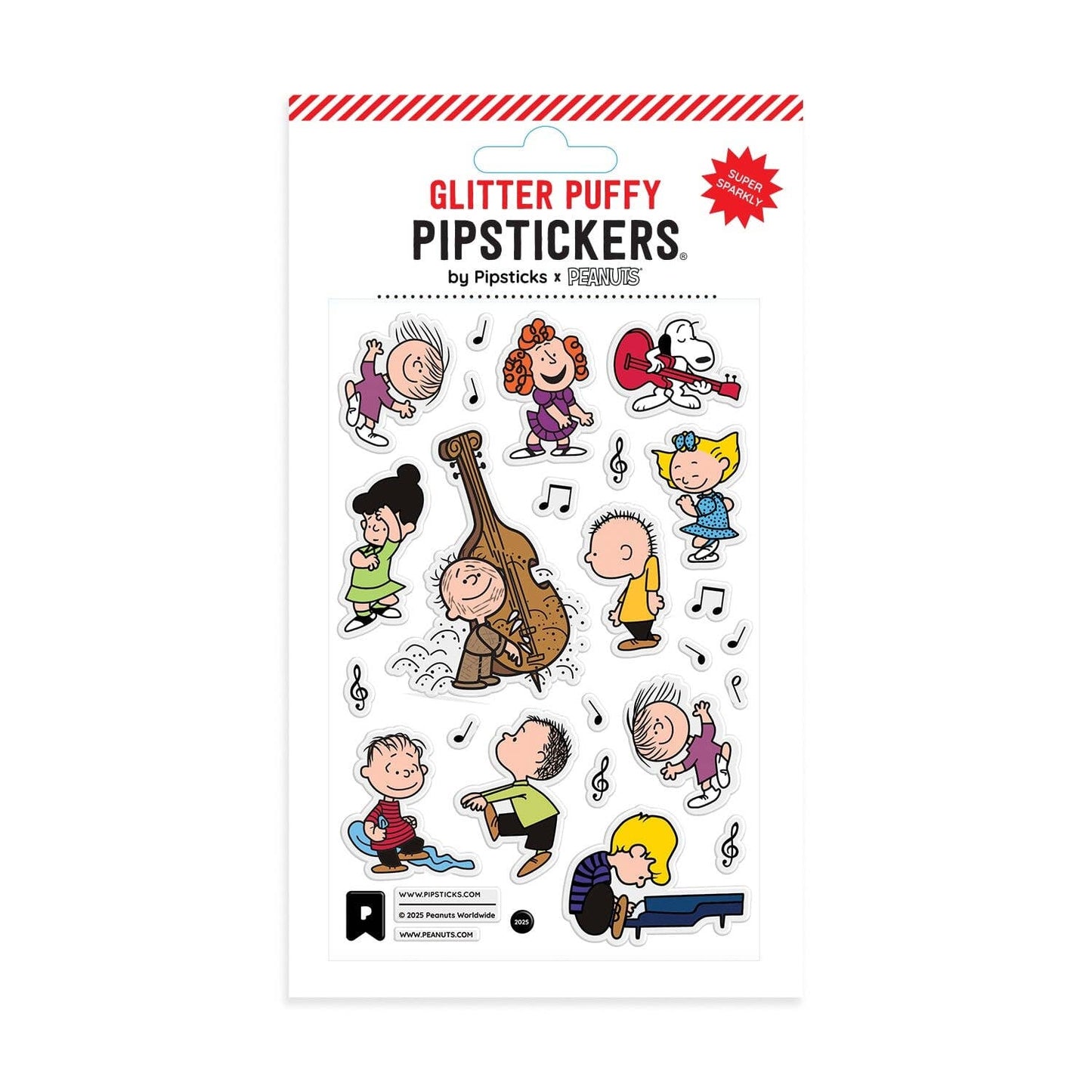 Peanuts Jam Sesh Sticker Sheet