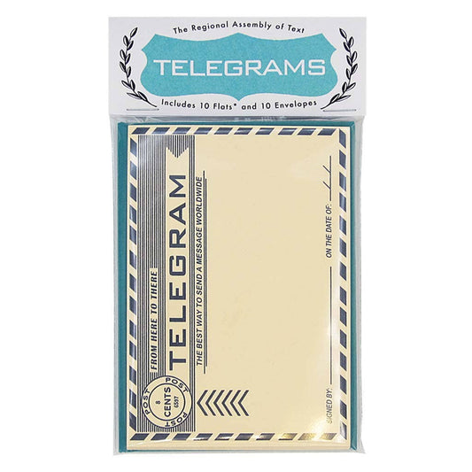 Telegrams Notecard Set