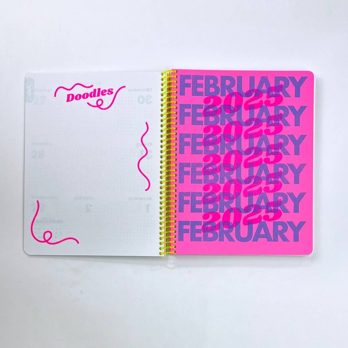 2027 Iridescent Balloons Dated Planner