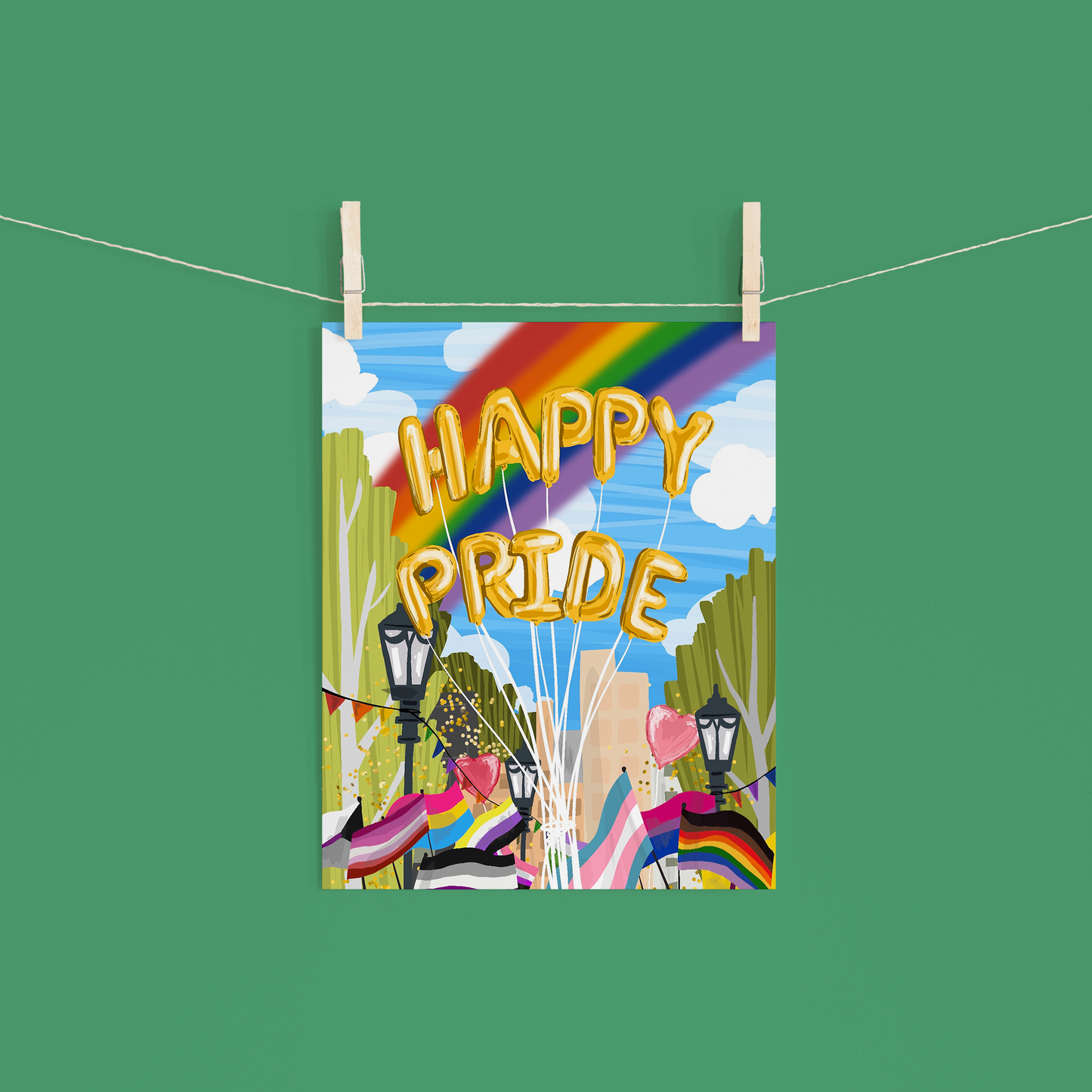 Pride Parade Day Print