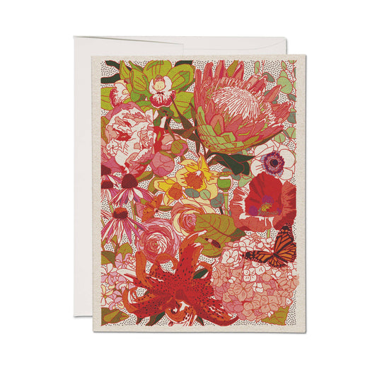 Wild Florals card - Everyday card