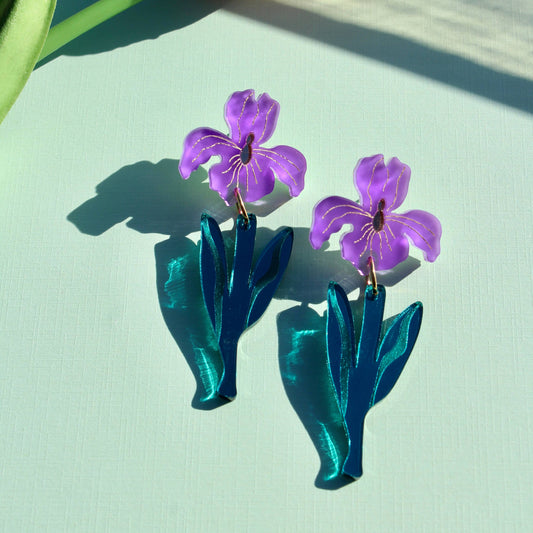 Iris Earrings