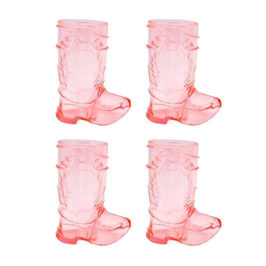 Pink Boot Shot Glass