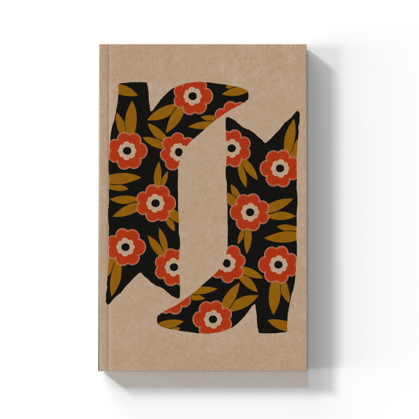 Bloomin Boots Kraft Notebook