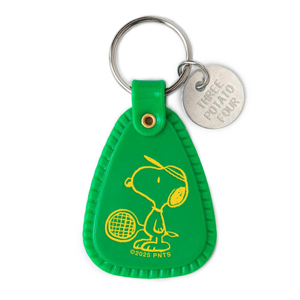 Snoopy Tennis Saddle Keychain