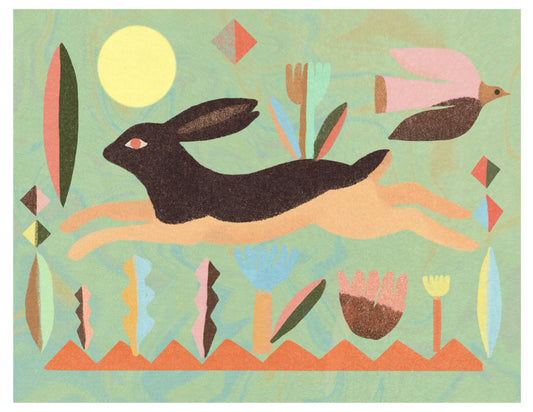 Rabbit Run print