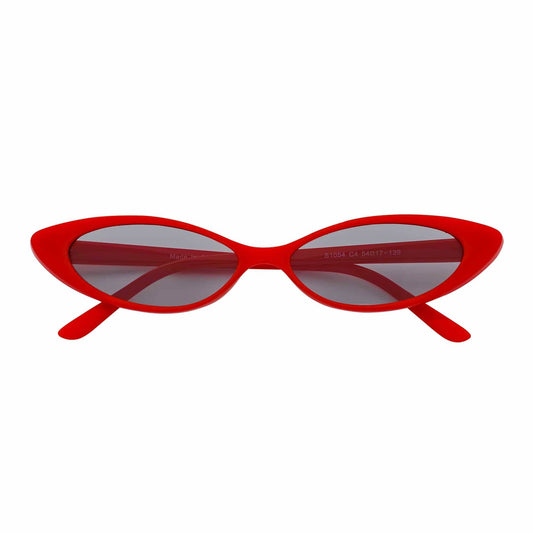 Whisker Oval Cateye Sunglasses