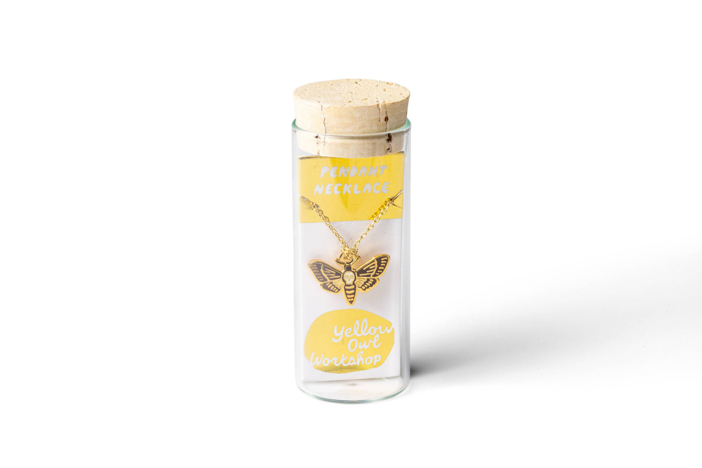 Deaths-Head Hawkmoth Pendant