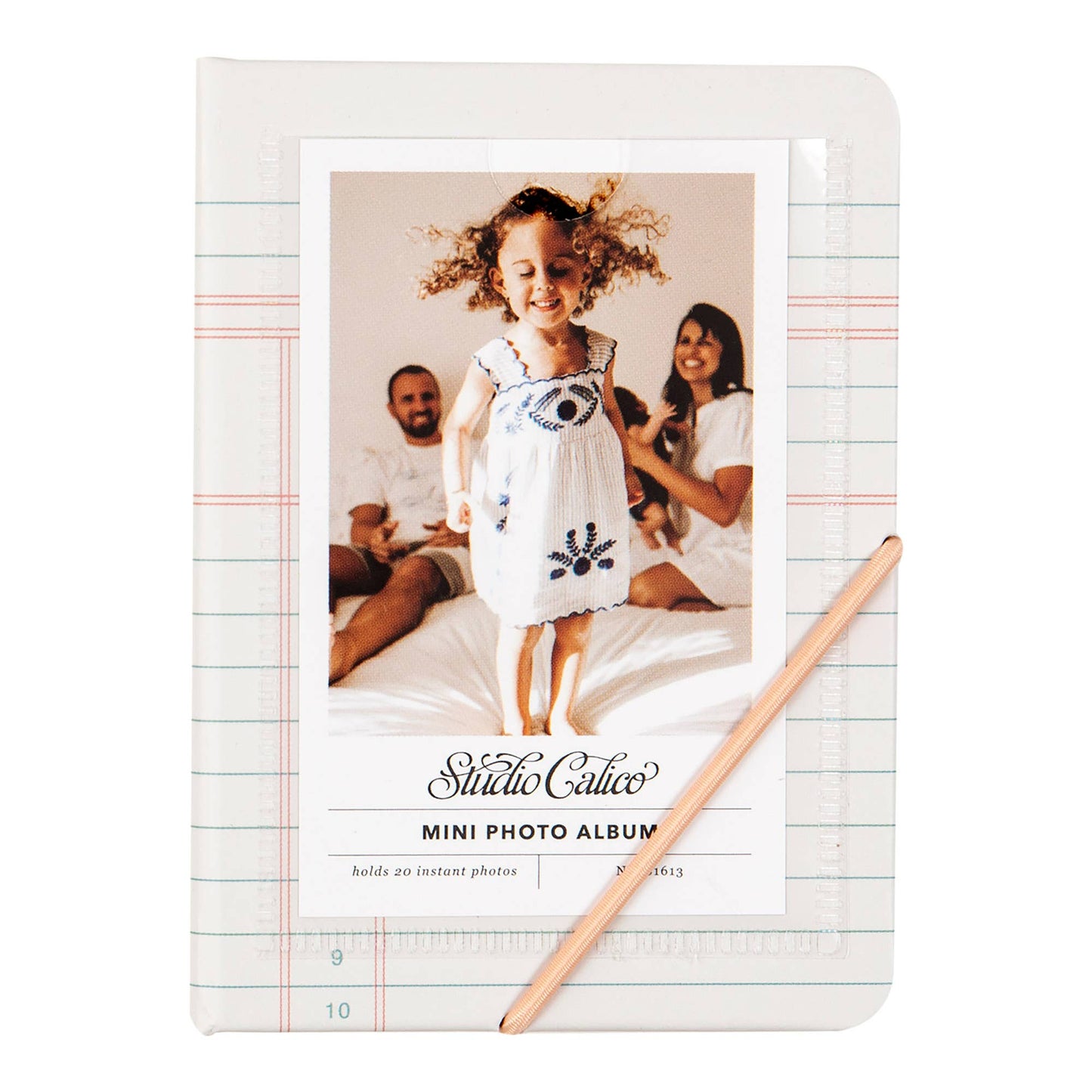 Pink Ledger Mini Photo Album