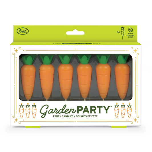 Garden Party Carrot Candles Set