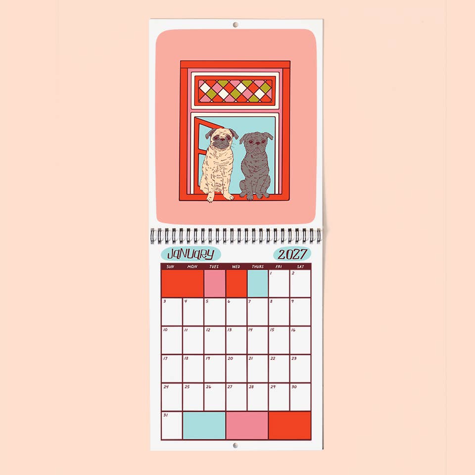 2027 Good Dogs Calendar