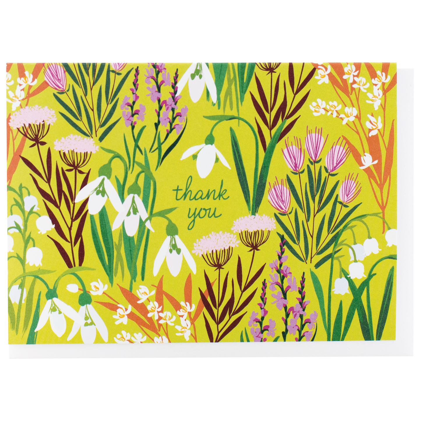Spring Meadow Thank You card