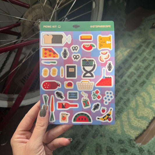 Picnic Kit Sticker Sheet