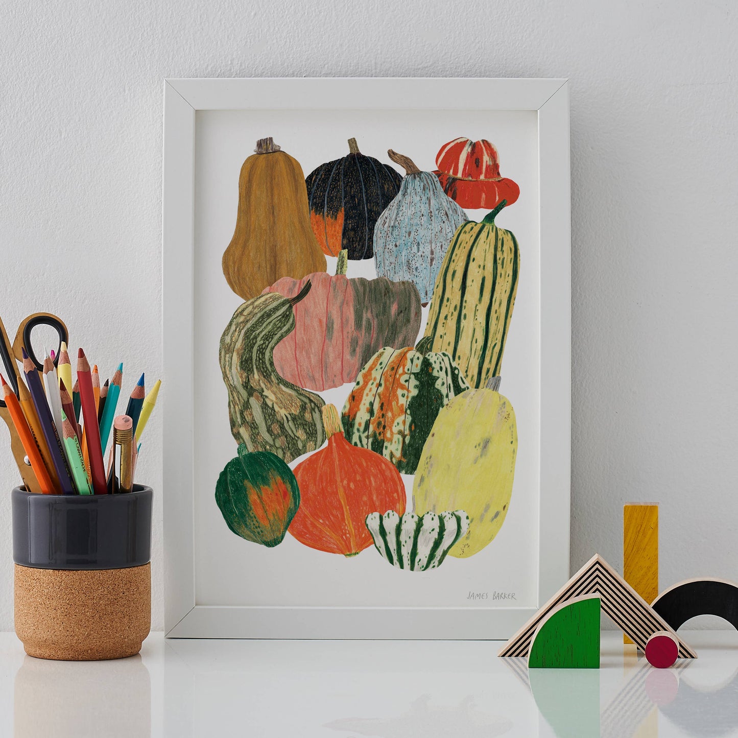 Pumpkin Squash Vegetables Print