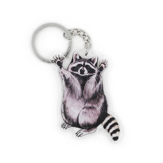 Raccoon Keychain