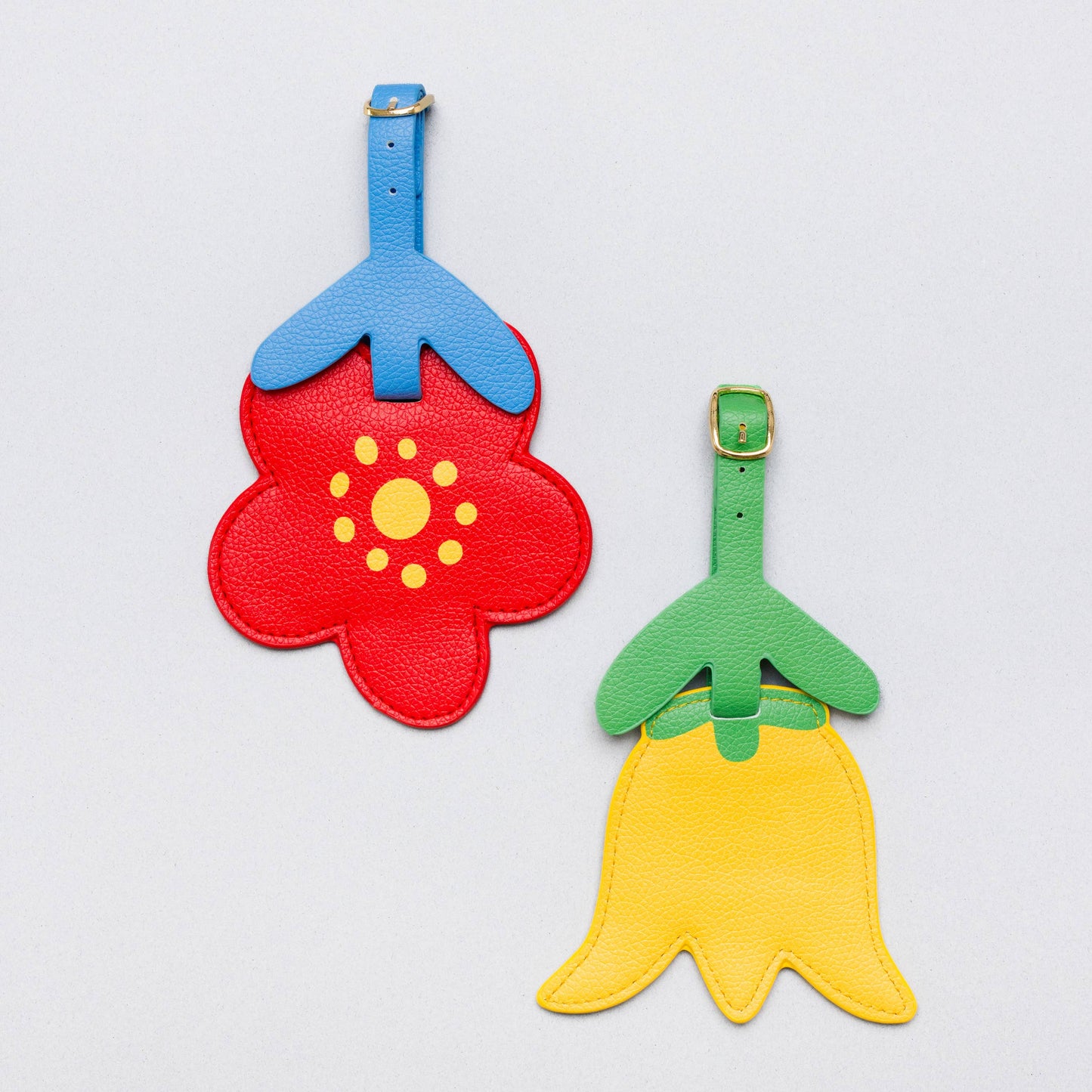 Flowers Luggage Tag Set