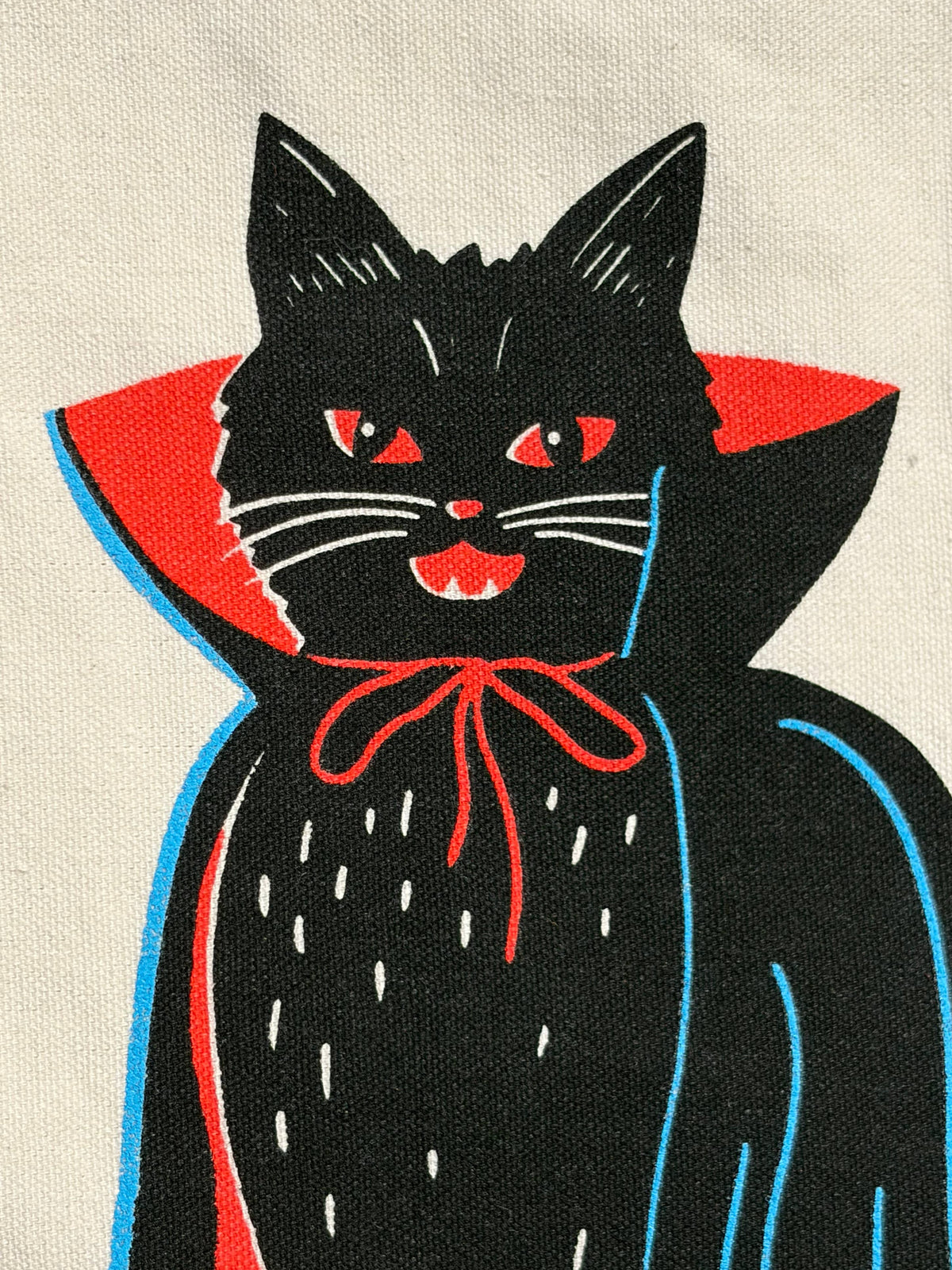 Vampire Cat Tote Bag