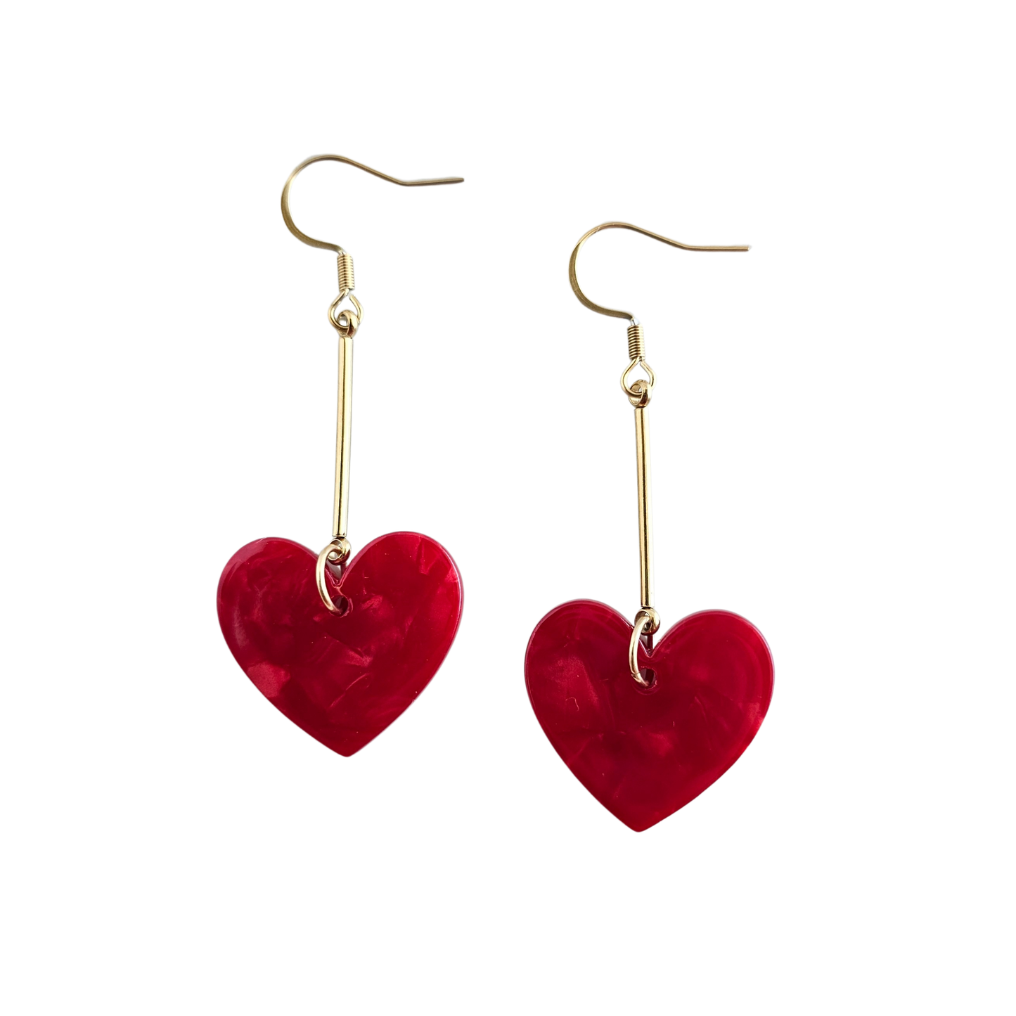 Mina Heart Earrings