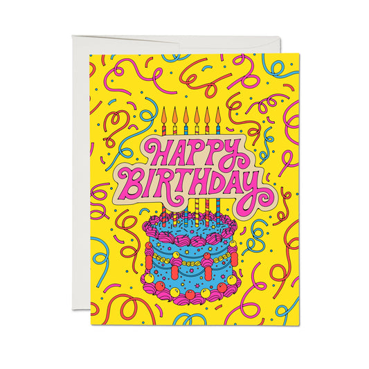 Cake & Confetti card