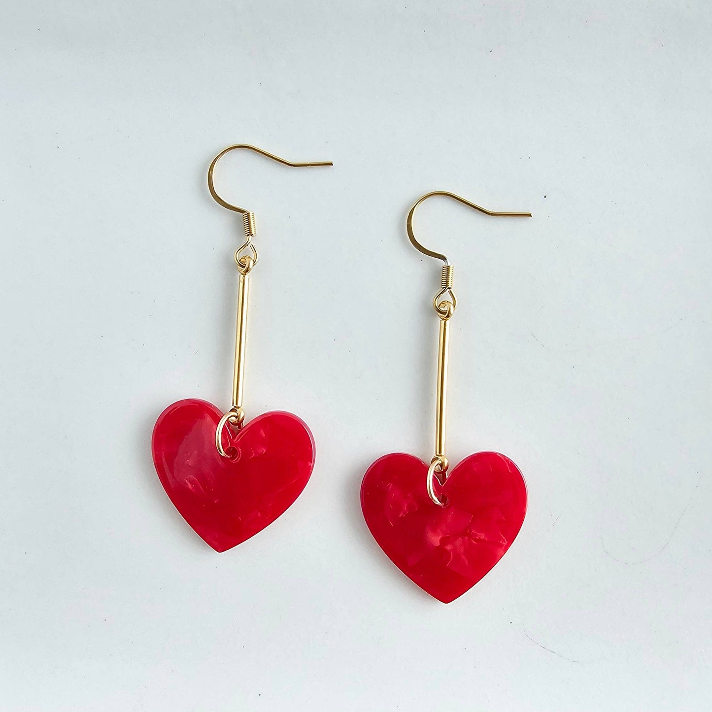 Mina Heart Earrings