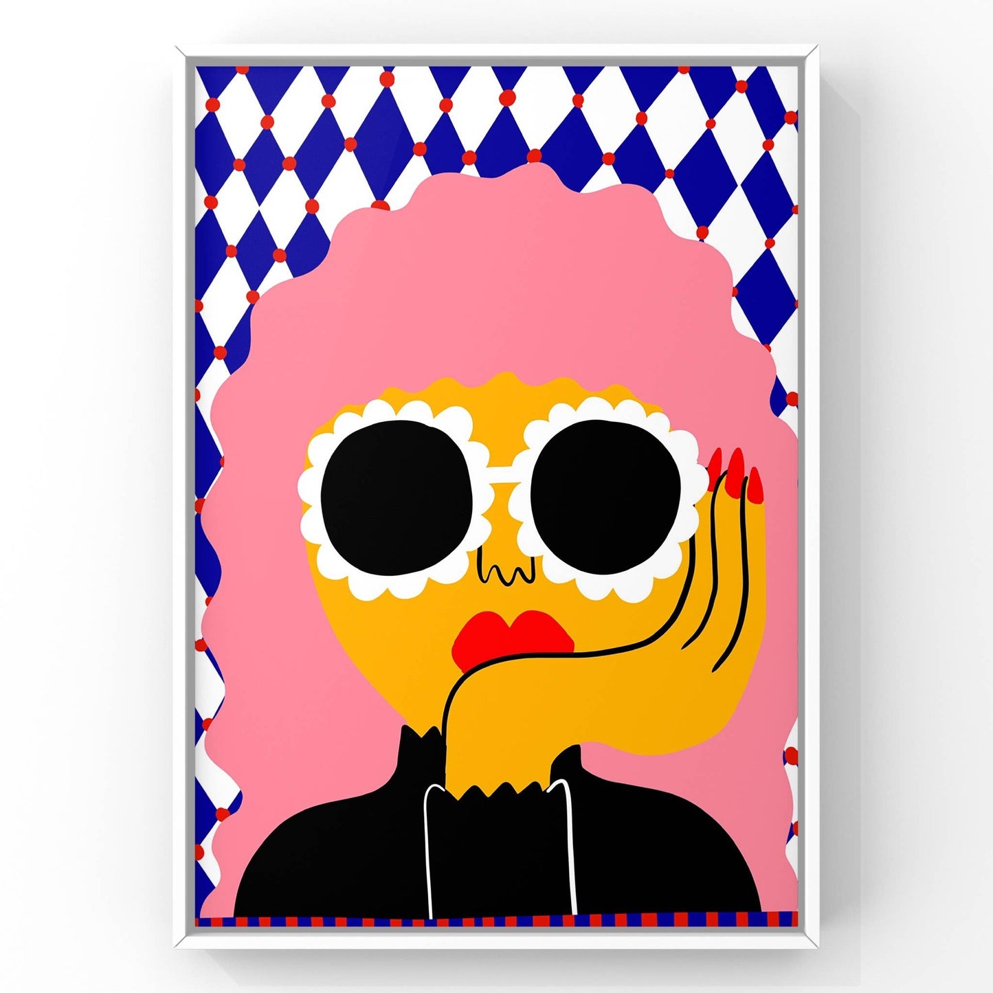 Bubblegum Lady print