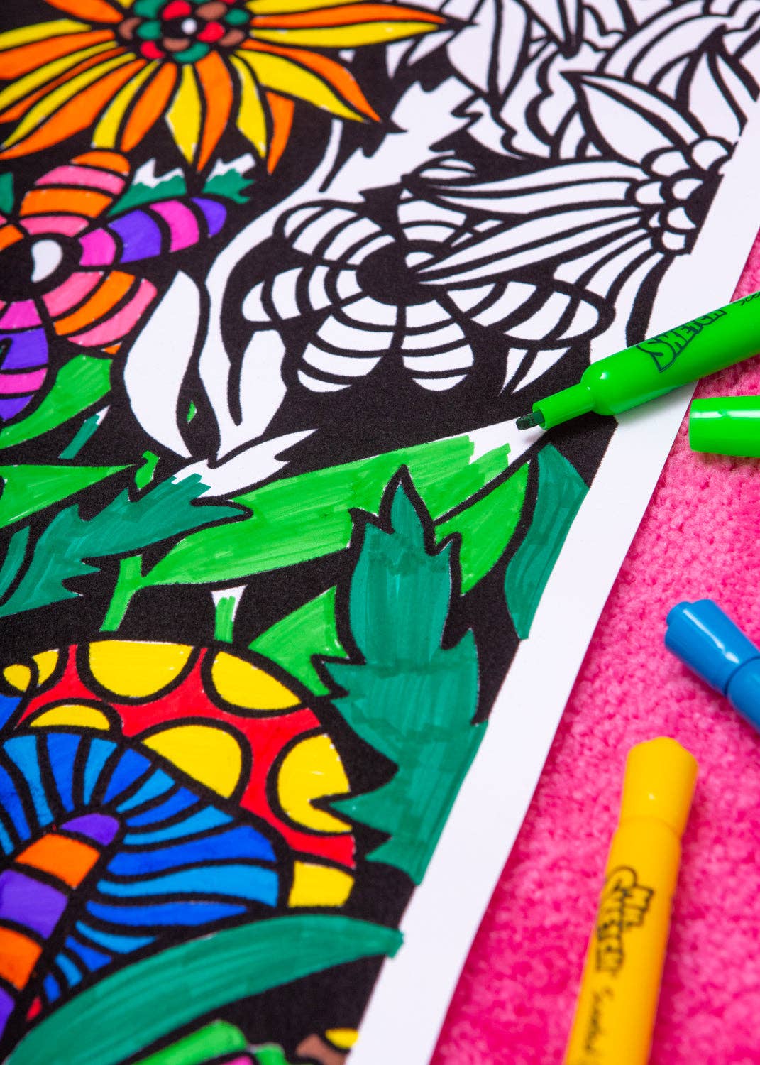 Felt coloring posters!  Fuzzy posters, Coloring posters, Coloring