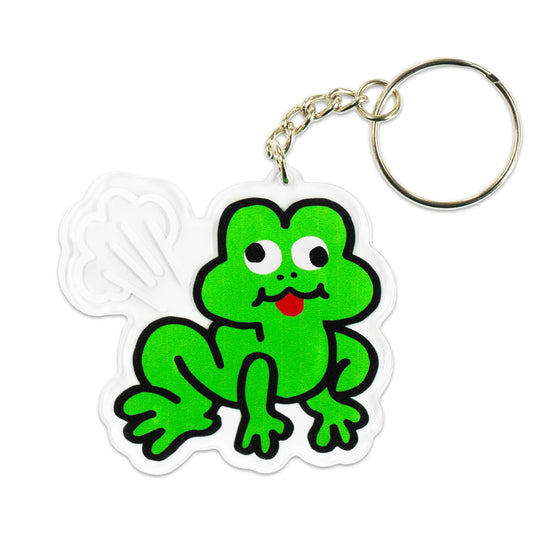 Farting Frog Keychain