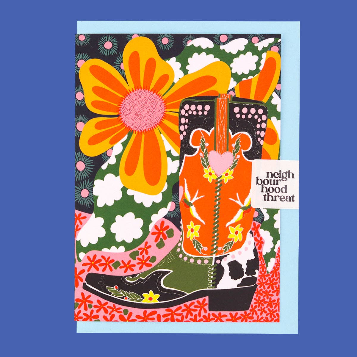 Cowboy Boot card