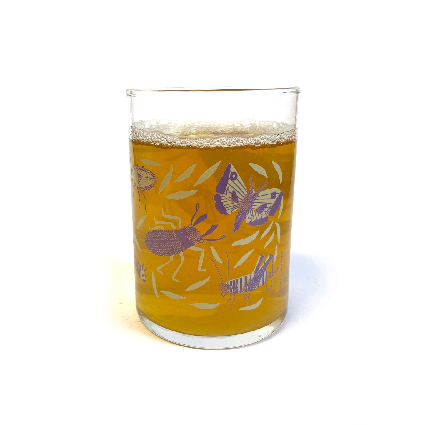 Bug Fan Drinking Glass