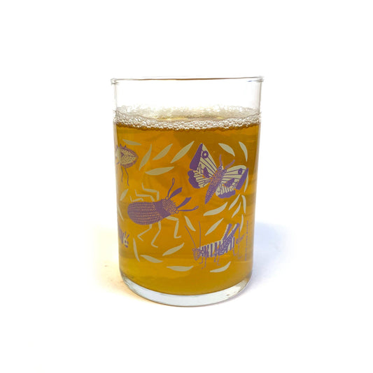 Bug Fan Drinking Glass