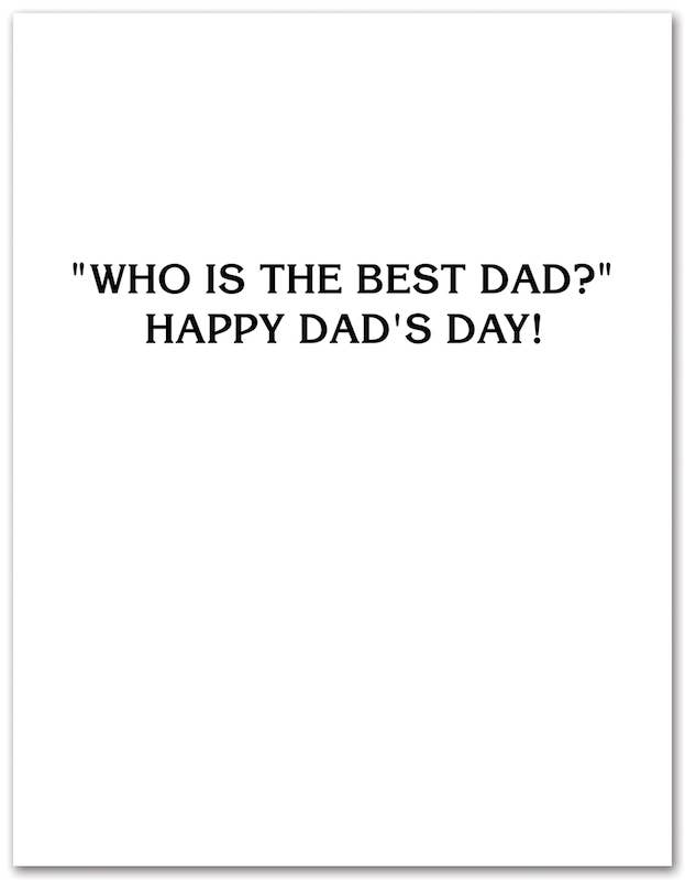 Jeopardy Father's Day card