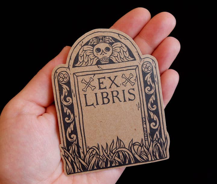 Gravestone Bookplate