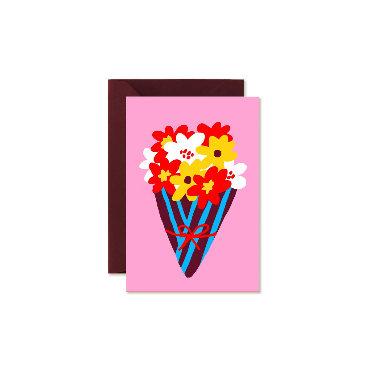 Bouquet mini card