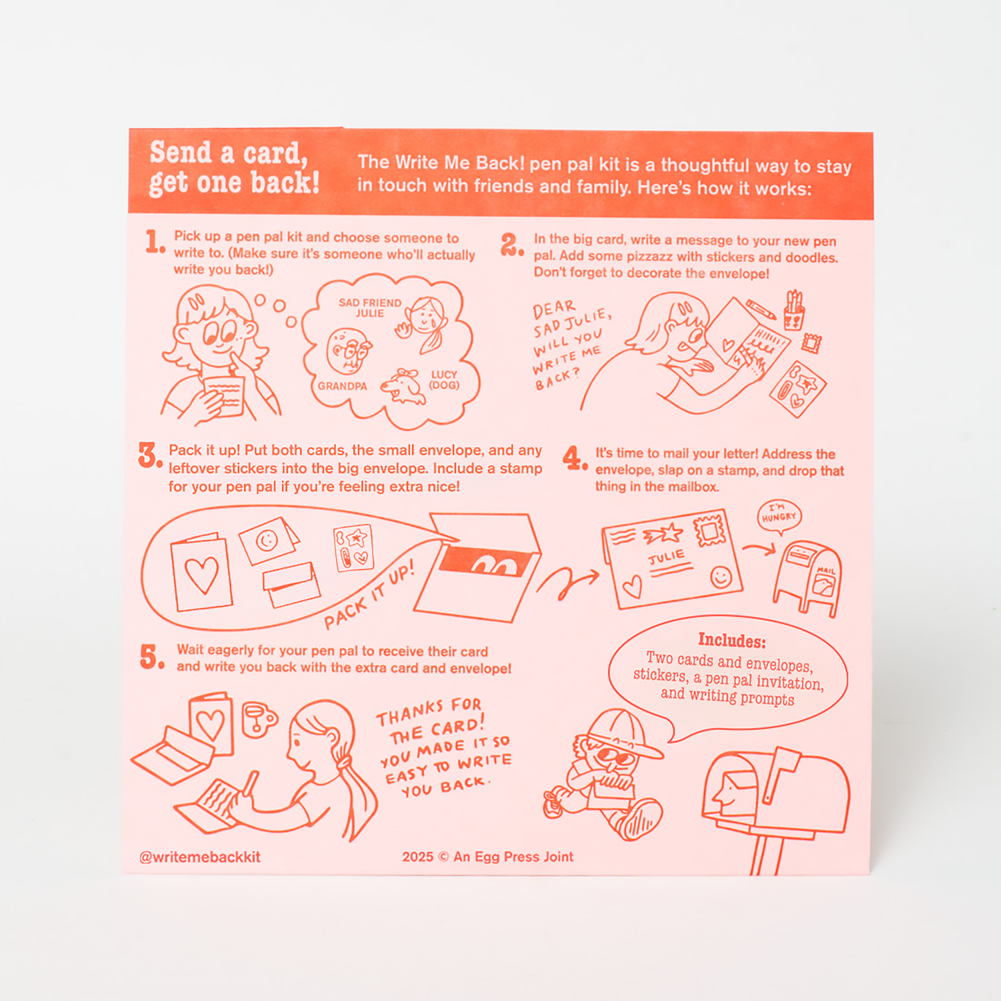 Owl + Gnome Pen Pal Kit