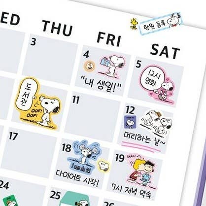 Snoopy Variety Sticker Book