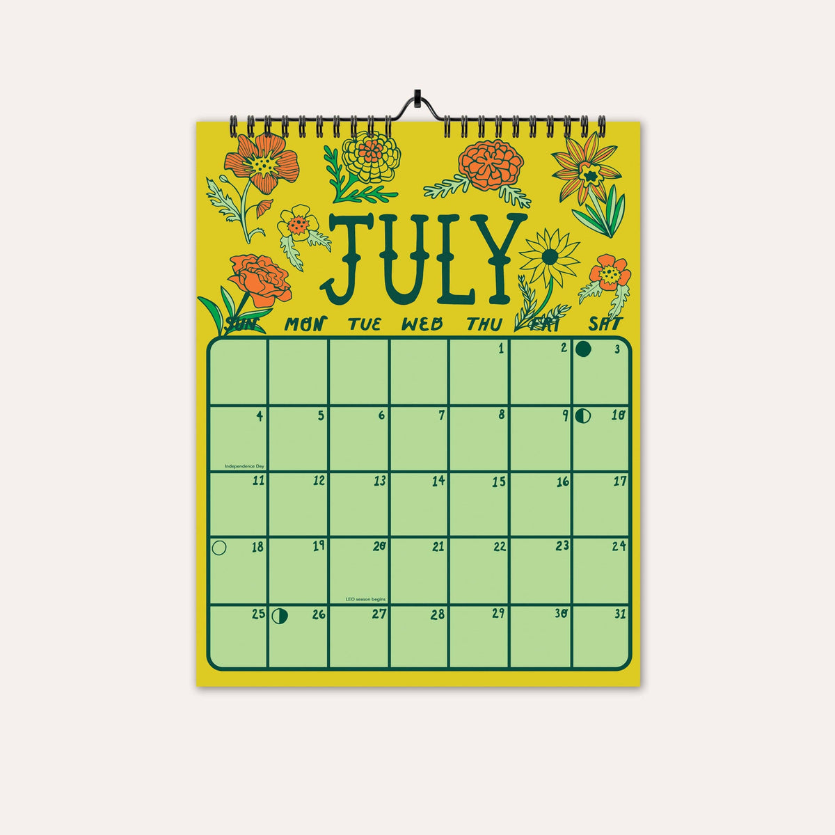 2027 Wall Calendar