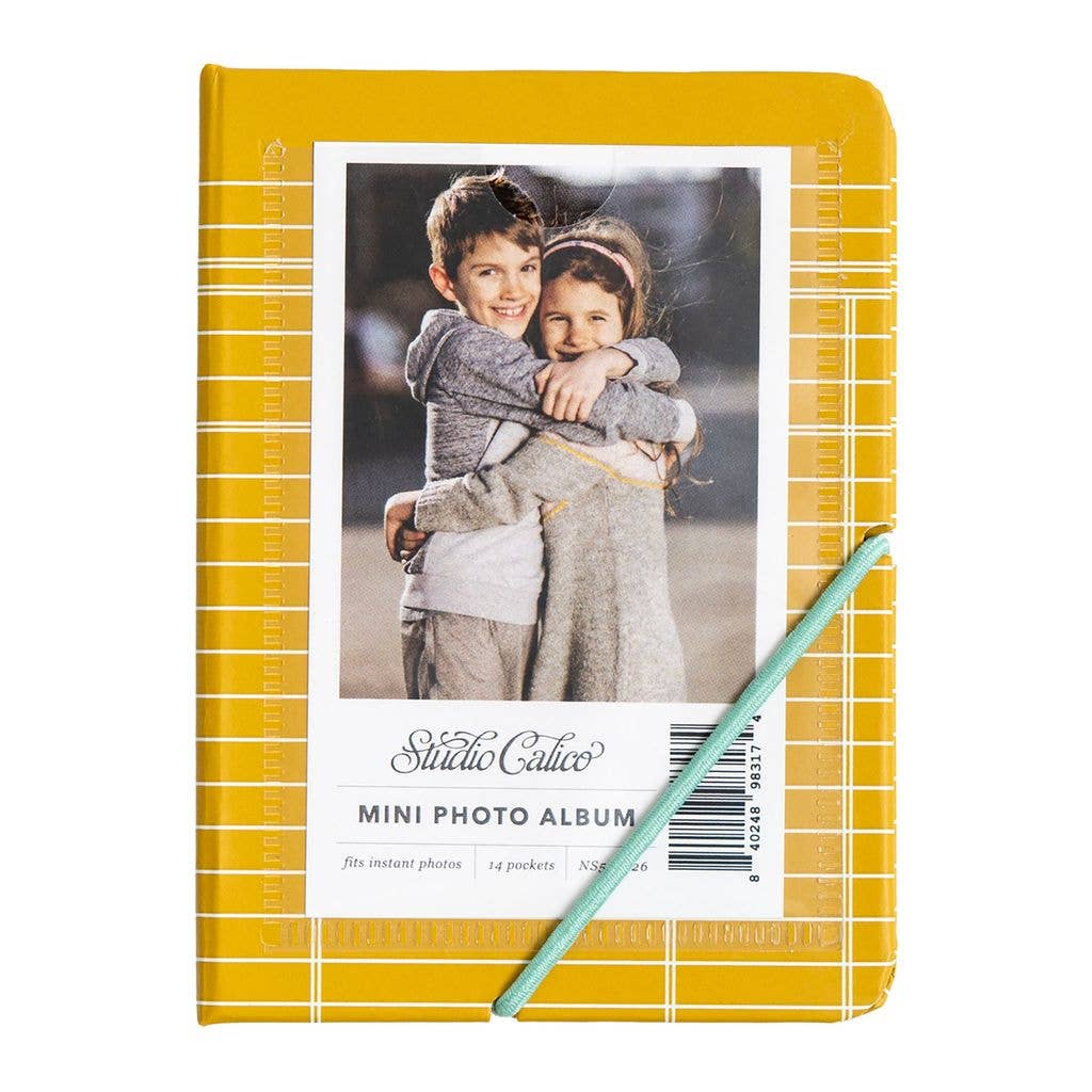 Mustard Ledger Mini Photo Album