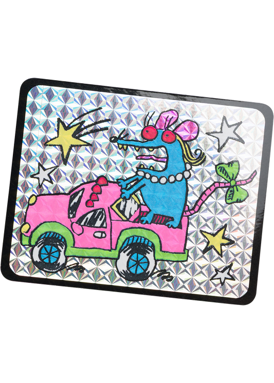 Hell on wheels sticker
