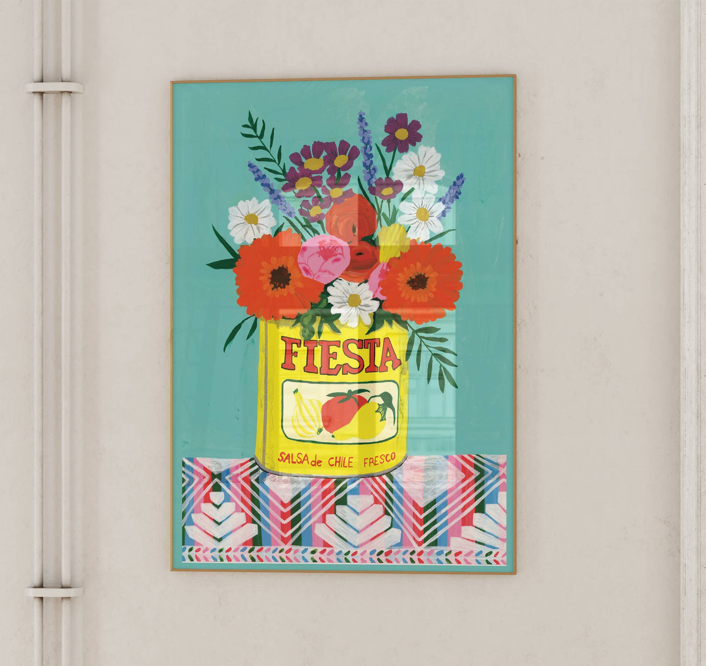 Fiesta Flowers print